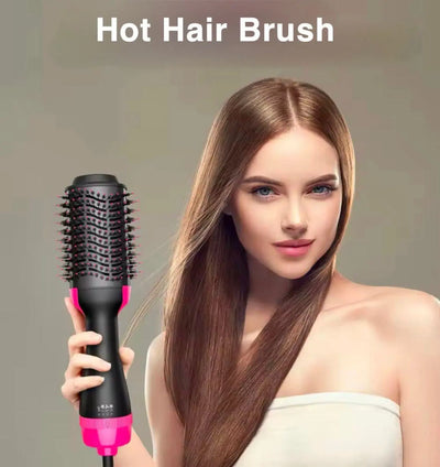 4-in-1 Hot Hair Brush Saqib Collection